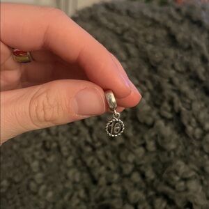 Sweet 16 Silver Pandora Charm Pendant